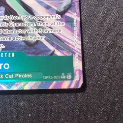 One Piece CCG- Kuro (Alternate Art) - Adventure on Kami's Island (OP15-EB04) - Image 5