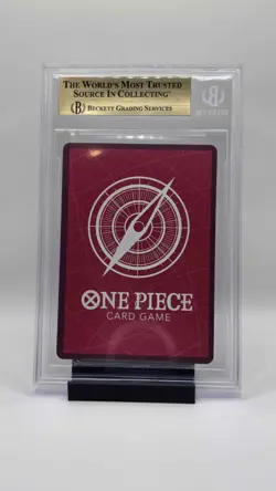 Monkey D. Luffy L ST21-001 ONE PIECE Japanese One Piece Base Shop BGS 9.5 - Image 2