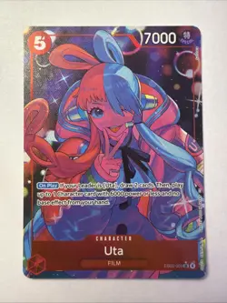 One Piece English EB03-003 Uta (SR) Alt Art Heroines Edition - Image 1