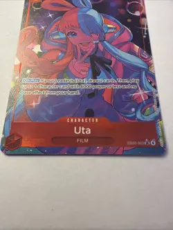 One Piece English EB03-003 Uta (SR) Alt Art Heroines Edition - Image 2