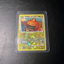 Luxio Cracked Ice Holo Pop Series 8 8/17 & Heat Rotom Cracked Ice Pokemon Cards - Image 4