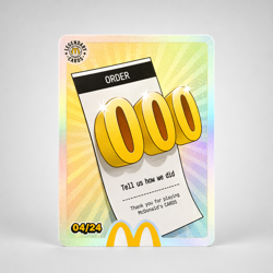 McDonalds Trading Cards - TCG - UNREDEEMED - Image 5