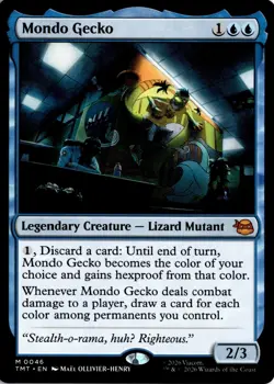 Mondo Gecko M Teenage Mutant Ninja Turtles 46 Magic The Gathering - Image 1