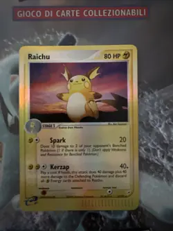 Pokemon TCG Raichu Team Magma vs Team Aqua 13/95 Reverse Holo Rare Card - Image 1
