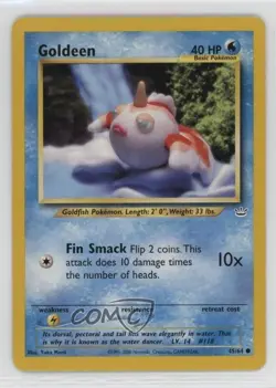 Goldeen Pokemon Neo Revelation #45 2001 - Image 1