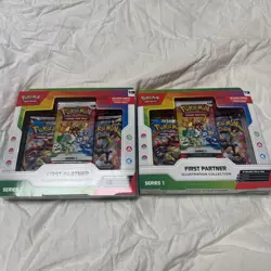 Pokemon TCG First Partner Illustration Collection Series 1 New Sealed x2 - Image 1
