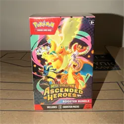 Pokemon TCG Ascended Heroes Booster Bundle - 6 Packs, English - Image 1