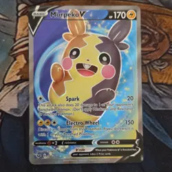 Pokemon Morpeko V Full Art Ultra Rare Holo 190/202 Sword & Shield 170 HP - Image 1