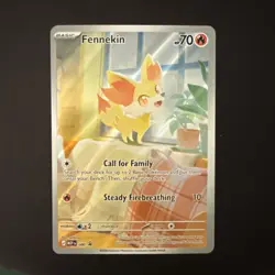 Fennekin Promo #80 CRI EN Chaos Rising Pokemon Black Star Promo NM (Not Sealed) - Image 1