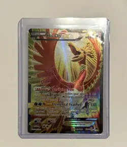 Ho-Oh EX (FULL ART) Ultra Rare Holo XY - BREAKpoint #121/122 LP Pokemon TCG - Image 1