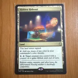 Hidden Hideout - TMNT - Teenage Mutant Ninja Turtles MTG Magic The Gathering - Image 1