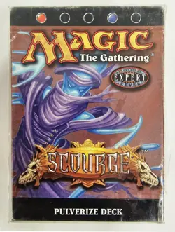 MTG MAGIC Scourge Pulverize Deck English SEALED - Image 1