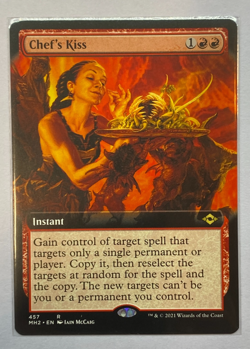 MTG - Modern Horizons 2 - Chef's Kiss - Extended Art - NM - Image 1