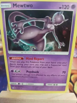 Mewtwu Mewtwo - 75/214 Swirl Holo EN NM Pokemon - Image 1