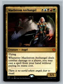 Magic The Gathering Jumpstart Maelstrom Archangel #454 MTG TCG CCG - Image 1