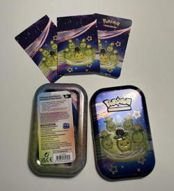 Pokemon Scarlet & Violet Paldean Fates Mini Tin | Smoliv EMPTY - Image 1