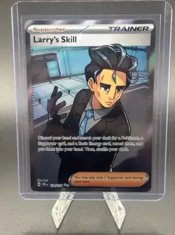 Larry's Skill 139/131 Ultra Rare SV: Prismatic Evolutions Pokemon TCG - Image 1