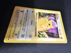 1999 Pokemon Pikachu Red Cheeks Base Set Shadowless 58/102 HP DMG - Pokemon TCG - Image 5