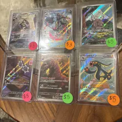 Pokemon Card Lot of 6 Japanese Edition Art Rare - Image 2