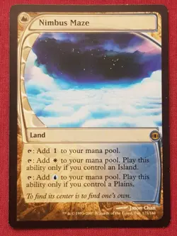 Magic The Gathering FUTURE SIGHT NIMBUS MAZE land card MTG - Image 1
