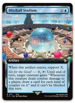 Blitzball Stadium (Extended Art) #111 (NM) Final Fantasy FIC Magic MTG - Image 1