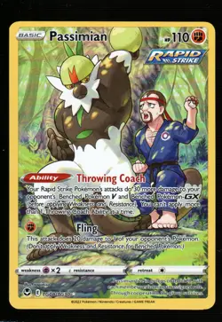 Pokemon Passimian SWSH12: Silver Tempest Trainer Gallery #TG08/TG30 NM - Image 1
