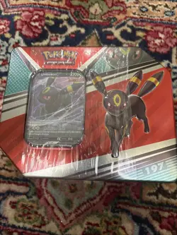 Pokemon TCG: V Heroes Tin - Umbreon V MINT - Image 1