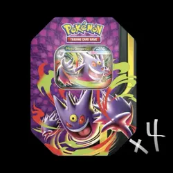 Pokemon Gengar Moonlit Tin x4 ✅PRESALE✅ - Image 1