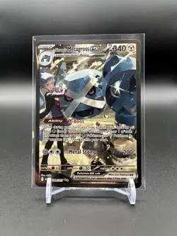 Pokemon Ascended Heroes Steven's Metagross EX 289/217 Special Illustration Rare - Image 1