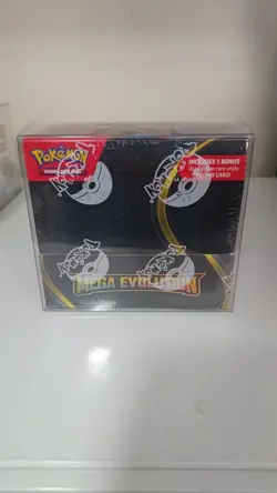 Pokemon TCG Mega Evolution Booster Box Enhanced Brand New SEALED + plastic box - Image 1