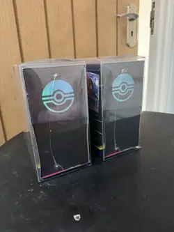 Phantasmal Flames Pokemon Center ETB Sealed x 2 w/ Highly Quality Cases - Image 5
