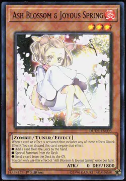 Ash Blossom & Joyous Spring RA04-EN025 Quarter Century Stampede Yu-Gi-Oh NM - Image 1
