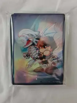 Yu-Gi-Oh! Power Pro App Collaboration Sleeves 70 Pack Blue Eyes White Kaiba - Image 1