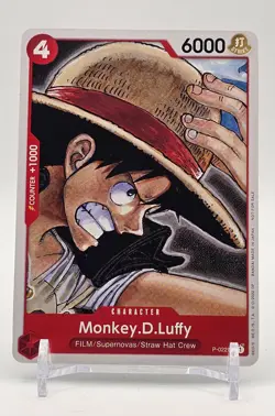 One Piece TCG - Promo - Monkey.D. Luffy P-022 - English - Image 1