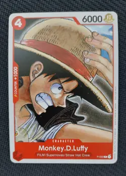 One Piece Card Game - Monkey.D.Luffy P-022 English - Image 1