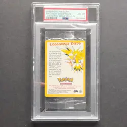 Pokemon TCG: Legendary Birds WOTC Promo Sealed Card PSA 8 - Image 1