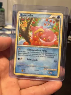 Pokemon TCG Slowpoke Undaunted Normal Card 66/90 - Image 1