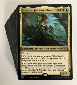 MTG Magic The Gathering Maralen, Fae Ascendant 🧚 Budget 100 Card Commander Deck - Image 1
