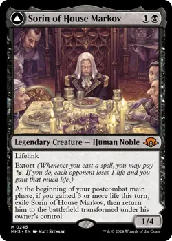 Sorin of House Markov [MH3 - 245] - NM [Foil] TCG MTG - Image 1
