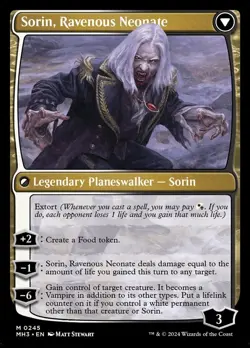 Sorin of House Markov [MH3 - 245] - NM [Foil] TCG MTG - Image 2