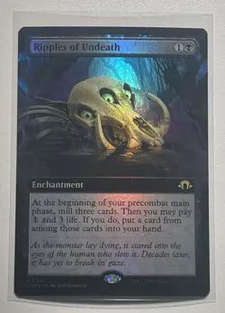 Ripples of Undeath - #455 Foil (Extended Art) Modern Horizons 3 - Mtg - Image 1