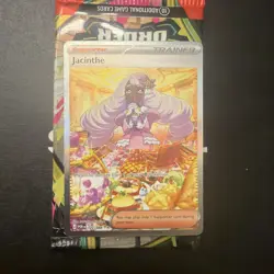 Pokemon TCG Jacinth(e) 122/088 Prismatic Evolutions Rare Full Art Holo - Image 1
