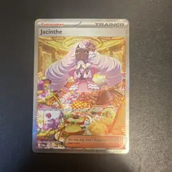 Pokemon TCG Jacinth(e) 122/088 Prismatic Evolutions Rare Full Art Holo - Image 2