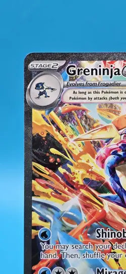 Pokemon TCG Greninja ex 214/167 Sv06: Twilight Masquerade, SIR, B2 - Image 2
