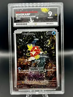 ACE 9 Magikarp 203/193 Paldea Evolved Illustration Rare Pokemon TCG - Image 1