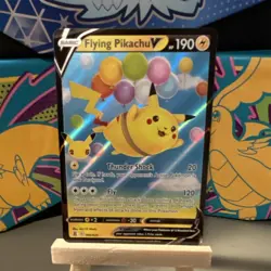 Pokemon TCG Flying Pikachu V 006/025 Celebrations Holo Ultra Rare Basic 190 HP - Image 1