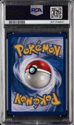 1999 POKEMON BASE SET UNLIMITED #6 GYARADOS-HOLO PSA 7 - Image 2