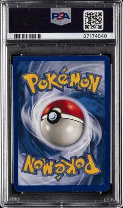 1999 POKEMON BASE SET UNLIMITED #6 GYARADOS-HOLO PSA 7 - Image 2