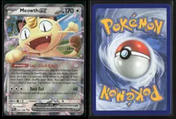 Meowth ex 062/088 Double Rare Perfect Order Pokemon NM/M - Image 3