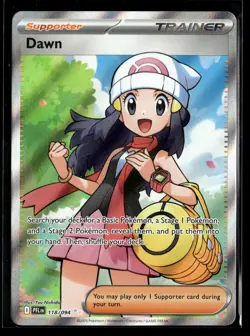 Dawn 118/094 Ultra Rare Phantasmal Flames Pokemon NM/M - Image 1